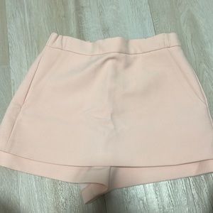 Maje baby pink skort size 40 like new